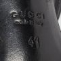 Gucci Vintage Pre-owned Leather sandals Black Dames - Thumbnail 8
