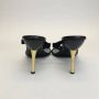 Gucci Vintage Pre-owned Leather sandals Black Dames - Thumbnail 4