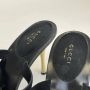 Gucci Vintage Pre-owned Leather sandals Black Dames - Thumbnail 8