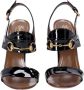 Gucci Vintage Pre-owned Leather sandals Black Dames - Thumbnail 3