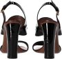 Gucci Vintage Pre-owned Leather sandals Black Dames - Thumbnail 4