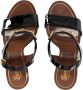 Gucci Vintage Pre-owned Leather sandals Black Dames - Thumbnail 5