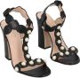 Gucci Vintage Pre-owned Leather sandals Black Dames - Thumbnail 2