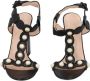 Gucci Vintage Pre-owned Leather sandals Black Dames - Thumbnail 4