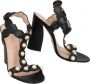 Gucci Vintage Pre-owned Leather sandals Black Dames - Thumbnail 7