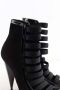 Gucci Vintage Pre-owned Leather sandals Black Dames - Thumbnail 3