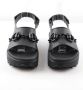Gucci Vintage Pre-owned Leather sandals Black Dames - Thumbnail 2