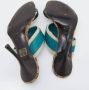 Gucci Vintage Pre-owned Leather sandals Blue Dames - Thumbnail 6