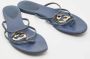 Gucci Vintage Pre-owned Leather sandals Blue Dames - Thumbnail 4
