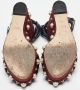 Gucci Vintage Pre-owned Leather sandals Blue Dames - Thumbnail 6