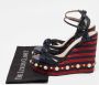 Gucci Vintage Pre-owned Leather sandals Blue Dames - Thumbnail 9