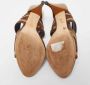 Gucci Vintage Pre-owned Leather sandals Brown Dames - Thumbnail 6
