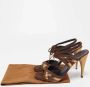 Gucci Vintage Pre-owned Leather sandals Brown Dames - Thumbnail 9