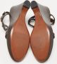 Gucci Vintage Pre-owned Leather sandals Brown Dames - Thumbnail 6