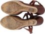 Gucci Vintage Pre-owned Leather sandals Brown Dames - Thumbnail 8