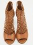Gucci Vintage Pre-owned Leather sandals Brown Dames - Thumbnail 3