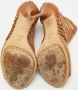 Gucci Vintage Pre-owned Leather sandals Brown Dames - Thumbnail 6