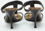 Gucci Vintage Pre-owned Leather sandals Brown Dames - Thumbnail 5