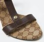Gucci Vintage Pre-owned Leather sandals Brown Dames - Thumbnail 7