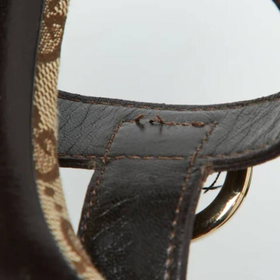 Gucci Vintage Pre-owned Leather sandals Brown Dames