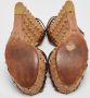Gucci Vintage Pre-owned Leather sandals Brown Dames - Thumbnail 4