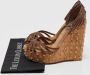 Gucci Vintage Pre-owned Leather sandals Brown Dames - Thumbnail 7