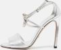 Gucci Vintage Pre-owned Leather sandals Gray Dames - Thumbnail 2