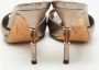 Gucci Vintage Pre-owned Leather sandals Gray Dames - Thumbnail 5