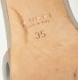 Gucci Vintage Pre-owned Leather sandals Gray Dames - Thumbnail 8