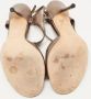 Gucci Vintage Pre-owned Leather sandals Gray Dames - Thumbnail 6