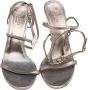 Gucci Vintage Pre-owned Leather sandals Gray Dames - Thumbnail 2