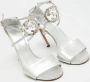 Gucci Vintage Pre-owned Leather sandals Gray Dames - Thumbnail 3