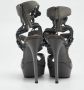 Gucci Vintage Pre-owned Leather sandals Gray Dames - Thumbnail 5