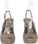 Gucci Vintage Pre-owned Leather sandals Gray Dames - Thumbnail 4
