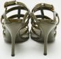 Gucci Vintage Pre-owned Leather sandals Green Dames - Thumbnail 5