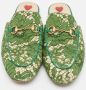 Gucci Vintage Pre-owned Leather sandals Green Dames - Thumbnail 3