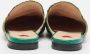 Gucci Vintage Pre-owned Leather sandals Green Dames - Thumbnail 5