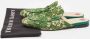 Gucci Vintage Pre-owned Leather sandals Green Dames - Thumbnail 9