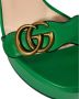 Gucci Vintage Pre-owned Leather sandals Green Dames - Thumbnail 2