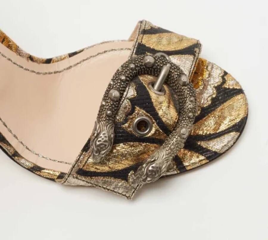 Gucci Vintage Pre-owned Leather sandals Multicolor Dames