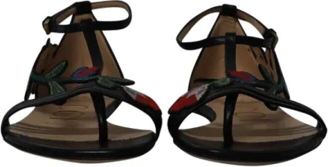 Gucci Vintage Pre-owned Leather sandals Multicolor Dames