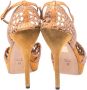 Gucci Vintage Pre-owned Leather sandals Orange Dames - Thumbnail 4