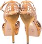 Gucci Vintage Pre-owned Leather sandals Orange Dames - Thumbnail 4