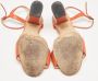 Gucci Vintage Pre-owned Leather sandals Orange Dames - Thumbnail 5