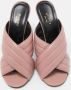 Gucci Vintage Pre-owned Leather sandals Pink Dames - Thumbnail 3