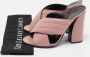 Gucci Vintage Pre-owned Leather sandals Pink Dames - Thumbnail 9