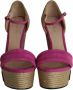 Gucci Vintage Pre-owned Leather sandals Pink Dames - Thumbnail 2