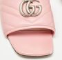 Gucci Vintage Pre-owned Leather sandals Pink Dames - Thumbnail 7