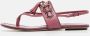 Gucci Vintage Pre-owned Leather sandals Pink Dames - Thumbnail 2