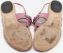 Gucci Vintage Pre-owned Leather sandals Pink Dames - Thumbnail 6
